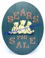 Bears For Sale Sign (14 x 10)