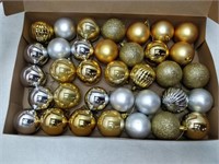 gold and silver ornaments