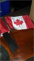 Bundle of 24, 6 " x 9" Canadian flags