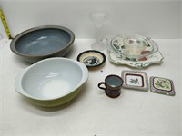lot of assorted dishes