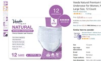 Veeda Natural Premium Incontinence Underwear