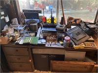 Motorola Radios and All Items on Desk