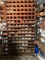 PVC Fittings, shelf and contents on this Lot
