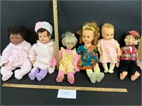 Lot of 6 Dolls - See Description