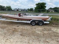 LL-1981 SUNRAY SKI BOAT