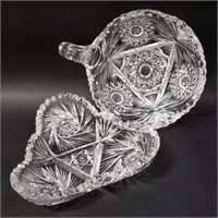 Set of Crystal Candy Dishes Brilliant