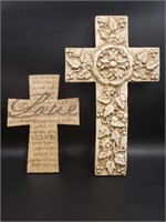 2 Decorative Crosses
