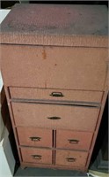 Retro Lingerie/cosmetic dresser & contents