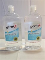 2 - 32 oz Germ-x Sanitizers