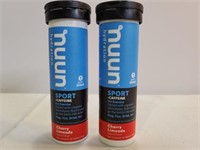 Nuun hydration sport caffeine 10 tablets per