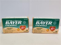 BAYER chewable Low Dose Asprin