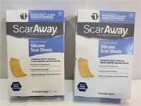 Scar AWAY silicone scar sheets