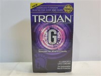 Trojan G spot condoms