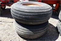 Pair of 11L-15SL Implement Tires & Rims