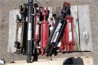 7 Used Hydraulic Cylinders - Various Sizes
