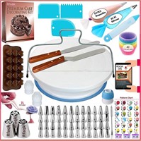 RFAQK 150 PCs Cake Decorating Set Kit