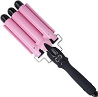 Hair Curling Iron With 3 Barrels
