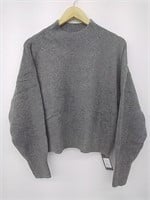 New women's size medium wool grey sweater