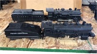 4 piece train engines and coal cars. Lionel