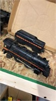 Lionel 037 engine and coal car Pennsylvania 250