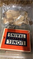 Tub of EMPTY Lionel boxes