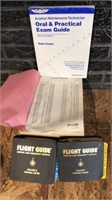 Flight book lot. Aviation maintenance tech exam