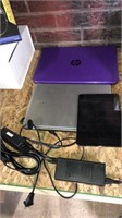 Storage Unit finds. HP Steam purple, Aspire V5