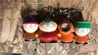 1998 South Park keychains set of 4