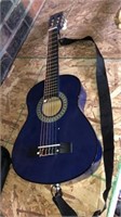 Youth blue guitar