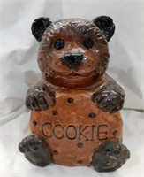 Cookie Jar Brown Bear marked GKPO 11"X 8"
