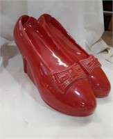 Cookie Jar Ruby Red Slipper Wizard of OZ marked
