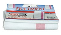 SET OF 2 - TEA TOWEL 100% COTTON- 50 x 75cm