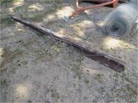 117in. Railroad beam for leveling w/cable