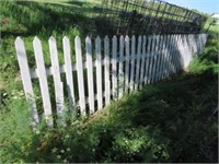 White Picket fence, 20ft. sec. 10ft. sec, 6ft. sec
