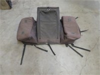 ATV Back rack, Back rest & storage bag