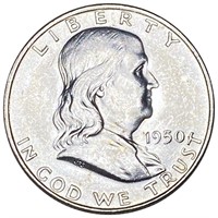 1950-D Franklin Half Dollar UNCIRCULATED