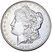 1892-O Morgan Silver Dollar UNCIRCULATED