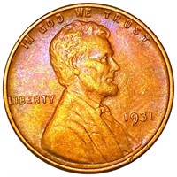 1931 Lincoln Wheat Penny CLOSELY UNCIRCULATED