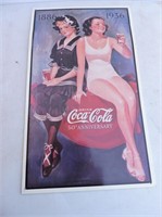 9 1/2"x16 1993 Tin Coke Sign