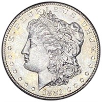 1881-S Morgan Silver Dollar UNCIRCULATED