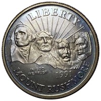 1991 Mount Rushmore Half Dollar UNCIRCULATED