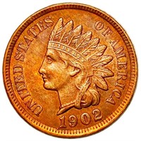 1902 Indian Head Penny CLOSELY UNC