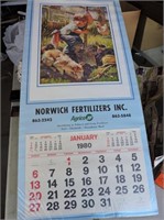 Norwich Fertilizer 1980 Calendar