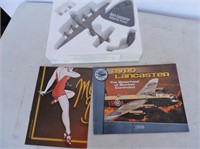 Die Cast Avro Lancaster W/ Booklet & Poster