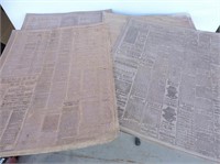 Brantford Expositor Print Plates Dated 1937