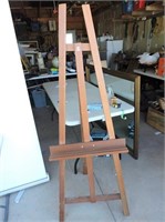 Wood Easel 22"Wx62"T