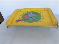1976 Superman Tray Table17 1/2"x12 1/2"