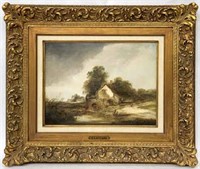 Unsigned Edward Charles Williams Painting.