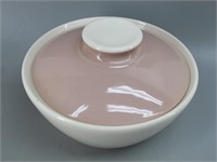 1960's Covered Pottery Casserole Dish