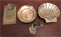 Collection of Vintage Brass Items